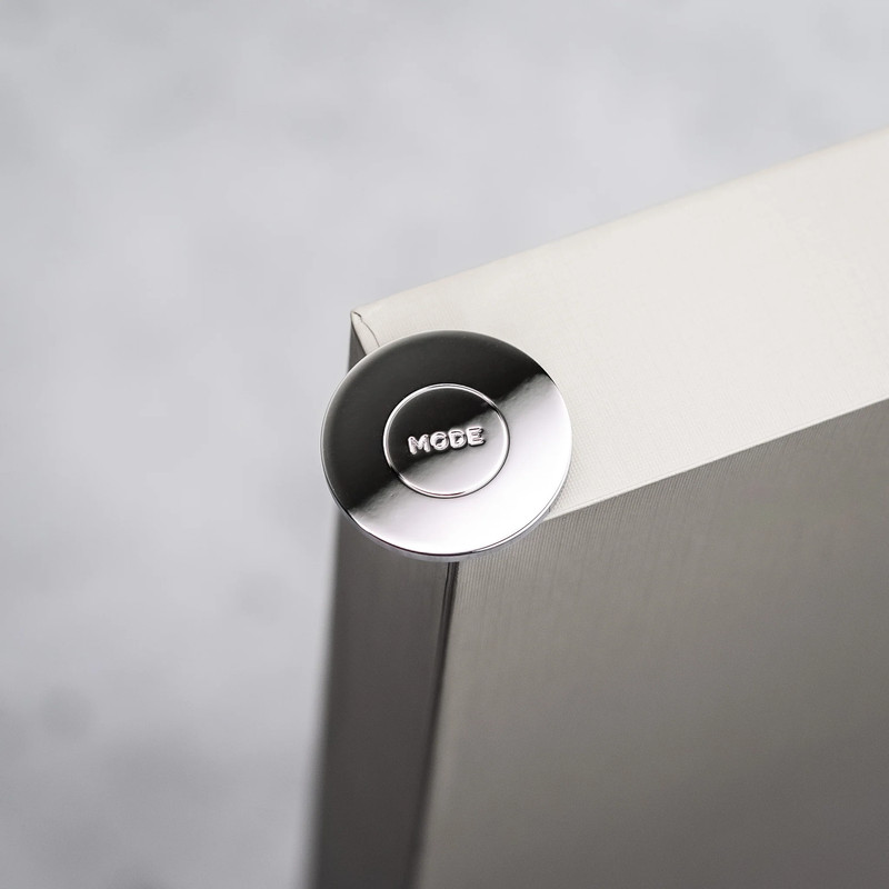 SixtyFive Badge - Finish:Silver Mirror